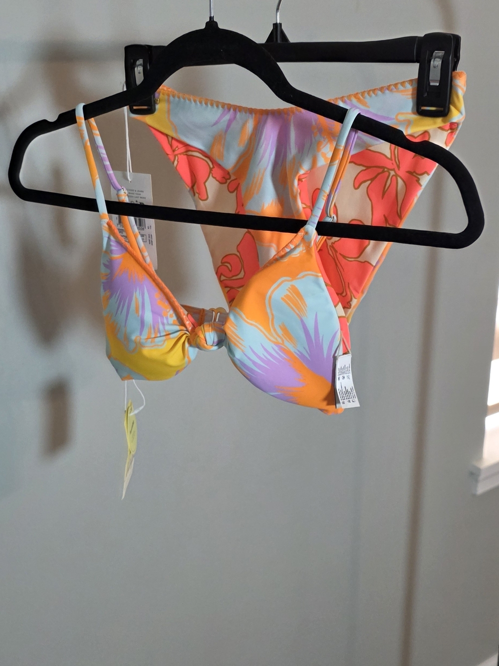 Maaji Tropical Floral Bikini - Orange, Yellow, Lavender, Pink